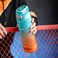 Flaneur Portable Leak-Proof 1000ml Gradient Sports Water Bottle with Handle and Secure Lock