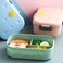Flaneur Spacious 1000ml Mint Green Lunch Box with Easy-Open Latch 20.2*14*7.4