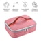 Flaneur Red Insulated Lunch Bag with Double Zipper and Handle