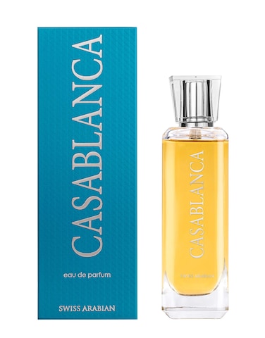 Swiss ArabianCasablanca - Luxury Products From Dubai - Long Lasting, Addictive Personal EDP Spray Fragrance - Seductive Signature Aroma - 3.4 Oz