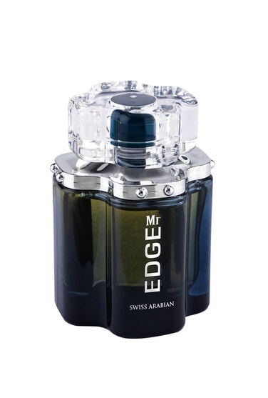 Swiss ArabianMr EDGE - Luxury Products From Dubai - Long Lasting, Addictive Personal EDP Spray Fragrance - Seductive Signature Aroma - 3.4 Oz