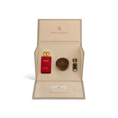 Swiss Arabian Shaghaf Oud Ahmar Gift Set