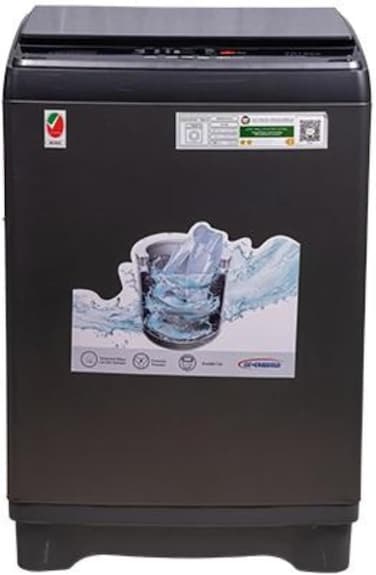 General Gold Top Load Washing Machine 20KG, 8 Programs Spin Dry function, Diamond Tub