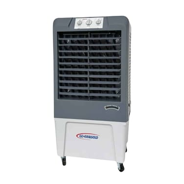 General Gold Evaporative Swamp Cooler, 33L Portable Desert Air Cooler with Wheels