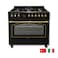 General Gold Freestanding Gas Cooker 90&times;60 cm &ndash; 6 Burners, Oven, Grill &amp; Rotisserie