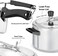 Bisbell Premium Aluminium Inner Lid Pressure Cooker 5 Litre - Gas &amp; Induction Compatible, Safe Cooking, Rubber Gasket, Quick Meal Ready - BB2000

