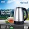 Electric Kettle 1.8 Litre With Auto Turn-Off Kettle 1500W Over Heat And Dry Protection High Quality Stainless Steel Inner Shell