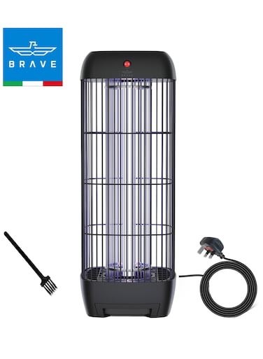 Brave 15W 1800V Electric Mosquito Killer Bug Zapper Indoor & Outdoor UV Lamp Insect Trap Safe & Chemical-Free Quiet & High-Efficiency Wide Coverage Easy to Clean