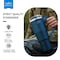 Brave TempGuard 40oz (1200ml) Stainless Steel Thermal Tumbler with straw –Vacuum Insulated travel mug, 180° Rotating Handle, Dual Leak-Proof Lids, Hot 12H/Cold 24H, BPA Free, For Office, Travel & Gym