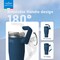 Brave TempGuard 40oz (1200ml) Stainless Steel Thermal Tumbler with straw –Vacuum Insulated travel mug, 180° Rotating Handle, Dual Leak-Proof Lids, Hot 12H/Cold 24H, BPA Free, For Office, Travel & Gym
