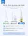 Electric Portable Bidet 320ml   High Pressure Travel Shattaf & Camping Bidet Almusafir   3 Modes Rechargeable Shataf Sprayer with 180° Wand, IPX7 Waterproof, Personal Washer - Green