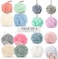 Shower Bath Sponges Loofah &ndash; Body Shower Sponge, Deep Cleansing Exfoliating Bath Pouf, Quick Dry, Rich Foam Loofah for Men &amp; Women" Pack of 4PCS Random Colors