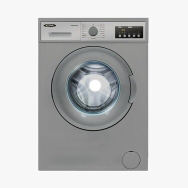 غسالة ملابس قائمة بذاتها CM WDF6008004S، 16 برنامجًا، تصنيف طاقة A++، قدرة 1900 واط، سعة غسيل 8 كجم، سعة تجفيف 6 كجم، سرعة دوران 1400 دورة في الدقيقة، استهلاك مياه 64 لترًا، قفل PTC، الأبعاد: 595 × 825 × 540 مم، مستوى ضوضاء منخفض، كفاءة غسيل 53%