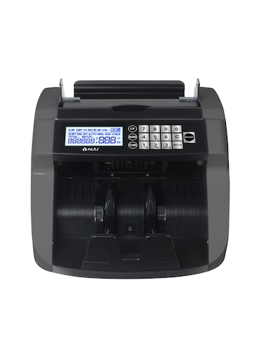 NCTS Money Counting Machine MC12, Counting Speed: 1000pcs/min, With UV, MG, IR detection while counting, Automatic half-note, chain-note, double-note detection with batch