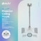 NCTS CM-100180 Universal Projector Mount Wall or Ceiling Bracket with Adjustable Height and Extendable Arms Tilt DLP LCD Projection Mount for Home and Office (100 CM-180 CM)