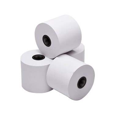 NCTS 5-PCS 80x80mm POS Receipt Thermal Paper Roll, Premium Cash Register, Till Rolls