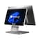 NCTS W385D QSALE  W  SERIES POS System &ndash; Dual Display   Intel Core i3-1215U &ndash; 12th Generation 8GB DDR4 RAM/ 512GB NVMe M.2 SSD   Windows 11 Pro/  15.6  FHD Touchscreen / 1 Year Warranty