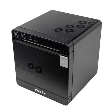 Thermal Bill POS Receipt Printer NCTS Qsale-R100U 80mm USB with Auto-Cutter 203DPI Resolution Speed 260mm/s ESC-POS Support GTIN 6295151551639 (Black)