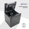 Thermal Bill POS Receipt Printer NCTS Qsale-R100L 80mm USB+LAN Interface with Auto-Cutter 203DPI Resolution Speed 260mm/s ESC-POS Support/ GTIN 6295151551660 (Black)