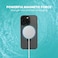 AZTECH Super Matte Case for iPhone 15 Plus with Magnetic safe Compatible Kickstand Ring, Anti-Shock, Black   AZTSMBLK-IP15PLUS