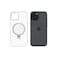 AZTECH Super Matte Case for iPhone 15 Pro with Magnetic safe Compatible Kickstand Ring, Anti-Shock, White   AZTSMW-IP15PRO