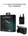 AZTECH HyperCharger 45W GaN II Dual Port Wall Charger USB-C &amp; USB-A Fast Charging Adapter for iPhone 16 Pro Max/15/14/13, Galaxy S25 Ultra/S24/S23/S22, MacBook Air, iPad, Laptops