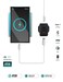 AZTECH HyperCharger 45W GaN II Dual Port Wall Charger USB-C &amp; USB-A Fast Charging Adapter for iPhone 16 Pro Max/15/14/13, Galaxy S25 Ultra/S24/S23/S22, MacBook Air, iPad, Laptops