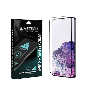AZTECH Full Coverage Screen Protector for iPhone 14 Pro Max 6.7-Inch, 9H Tempered Glass Film Case-Friendly, HD Clear,