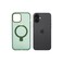 AZTECH Super Matte Case for iPhone 16 Plus with Magnetic safe Compatible Kickstand Ring, Anti-Shock, Green   AZTSMG-IP16PLUS