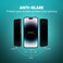 AZTECH iPhone 16 Privacy Screen Protector 6.1&rdquo; Anti Spy iPhone 16 Tempered Glass Screen Protector Bubble Free HD Coverage Easy Installation Privacy Black, iPhone 16 6.1 inch
