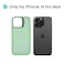 AZTECH Super Shield Matte Case for iPhone 14 Pro Max with Magnetic safe Compatible, Built-in Camera kickstand, Shockproof, Scratch-Resistant, Green   AZTSSMG-IP14PROMAX