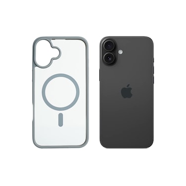 AZTECH Magnetic Case for iPhone 16 Plus Compatible with MagSafe, Translucent Matte Back Camera Lens Full Protection Slim Shockproof Phone Cover Anti-Scratch Bumper, Scratch-Resistant Back For Apple