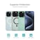 AZTECH for iPhone 13 Pro Case Compatible with MagSafe, Supports Magnetic Wireless Charging, Built-in Camera Ring Stand, Scratch-Resistant Back, Kickstand Cover for iPhone 13, Classic Hybrid HaloLock