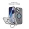 AZTECH for iPhone 15 Pro Case Compatible &amp; MagSafe Supports Magnetic Wireless Charging Built-in Camera Ring Stand Scratch-Resistant Back Kickstand Cover for iPhone 15 Pro Classic Hybrid HaloLock