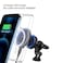 AZTECH for iPhone 16 Pro Case Compatible &amp; MagSafe Supports Magnetic Wireless Charging Built-in Camera Ring Stand Scratch-Resistant Back Kickstand Cover for iPhone 16 Pro Classic Hybrid HaloLock