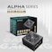 AZTECH ALPHA 850W 80+ Plus Gold PSU &ndash; Fully Modular Power Supply, gaming PC PSU, ATX 3.1 &amp; PCIe 5.1 Ready, Ultra-Quiet 120mm Fan, Japanese 105&deg;C Caps, ZERO RPM, RTX 40, Ryzen &amp; Intel Compatible