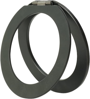 AZTECH MagSafe Ring &ndash; Magnetic Phone Grip &amp; 2-Way Stand. Ultra-stable, shakeproof metal kickstand for desk or hand use. Snaps directly onto iPhone 16/15/14/13 &amp; all MagSafe-compatible phones.
