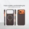 AZTECH Premium Aramid Fiber Kevlar Case for iPhone 17 Pro &ndash;   Ultra-Slim, Lightweight, Shockproof Protection   MagSafe Compatible, Anti-Fingerprint, Raised Camera &amp; Screen Edges
