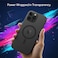 AZTECH Hybrid Magnetic Case with Compatible with MagSafe, Compatible with iPhone 13 Pro Max Case, Military-Grade Protection, Scratch-Resistant Back, Classic Series, Frosted Black