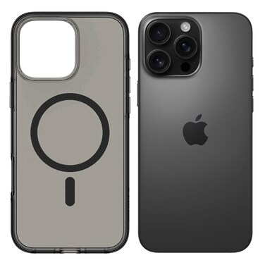 AZTECH Hybrid Magnetic Case with Compatible with MagSafe, Compatible with iPhone 13 Pro Max Case, Military-Grade Protection, Scratch-Resistant Back, Classic Series, Frosted Black