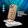 AZTECH Case for iPhone 13 Pro Max, iPhone 13 Pro Max Magnetic Case [Compatible with MagSafe] Slim Translucent Matte Scratch-Resistant Back Shockproof Phone Case Gold Desert Titanium