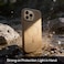 AZTECH Leather Case for iPhone 15 Pro, MagSafe Compatible, Metal Buttons &amp; Lens Protection, Slim Fit (6.1&Prime;)