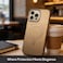 AZTECH Leather Case for iPhone 15 Pro, MagSafe Compatible, Metal Buttons &amp; Lens Protection, Slim Fit (6.1&Prime;)