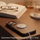 AZTECH Compatible with iPhone 15 Pro Max Leather Case, Compatible with MagSafe-Luxury Tumbled Leather - Metal Buttons &amp; Lens Protector - Slim Fit&amp;Durable - Distinctive Texture (6.7-inch) - Dark Brown