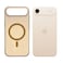 AZTECH Clear Fiber MagSafe Case for iPhone 17 Air   Slim Transparent Protective Cover with Strong Magnetic Lock, Shockproof TPU, Scratch Resistant Back, Camera Protection – Desert Titanium