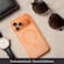 Original Case IPhone 17 Pro Max Super Shield Clear Black Magnetic Safe   Orange