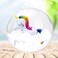 Unicorn 60cm Beach Ball Jumbo Pool Toys Beach Toy for Kids - Giant Inflatable Clear Beach Ball Swimming Pool Water Outdoor Summer Party Favors for Kids Adults Toddlers