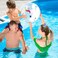 Unicorn 60cm Beach Ball Jumbo Pool Toys Beach Toy for Kids - Giant Inflatable Clear Beach Ball Swimming Pool Water Outdoor Summer Party Favors for Kids Adults Toddlers