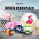 Unicorn 60cm Beach Ball Jumbo Pool Toys Beach Toy for Kids - Giant Inflatable Clear Beach Ball Swimming Pool Water Outdoor Summer Party Favors for Kids Adults Toddlers