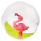 Flamingo 60cm Beach Ball Jumbo Pool Toys Beach Toy for Kids - Giant Inflatable Clear Beach Ball Swimming Pool Water Outdoor Summer Party Favors for Kids Adults Toddlers